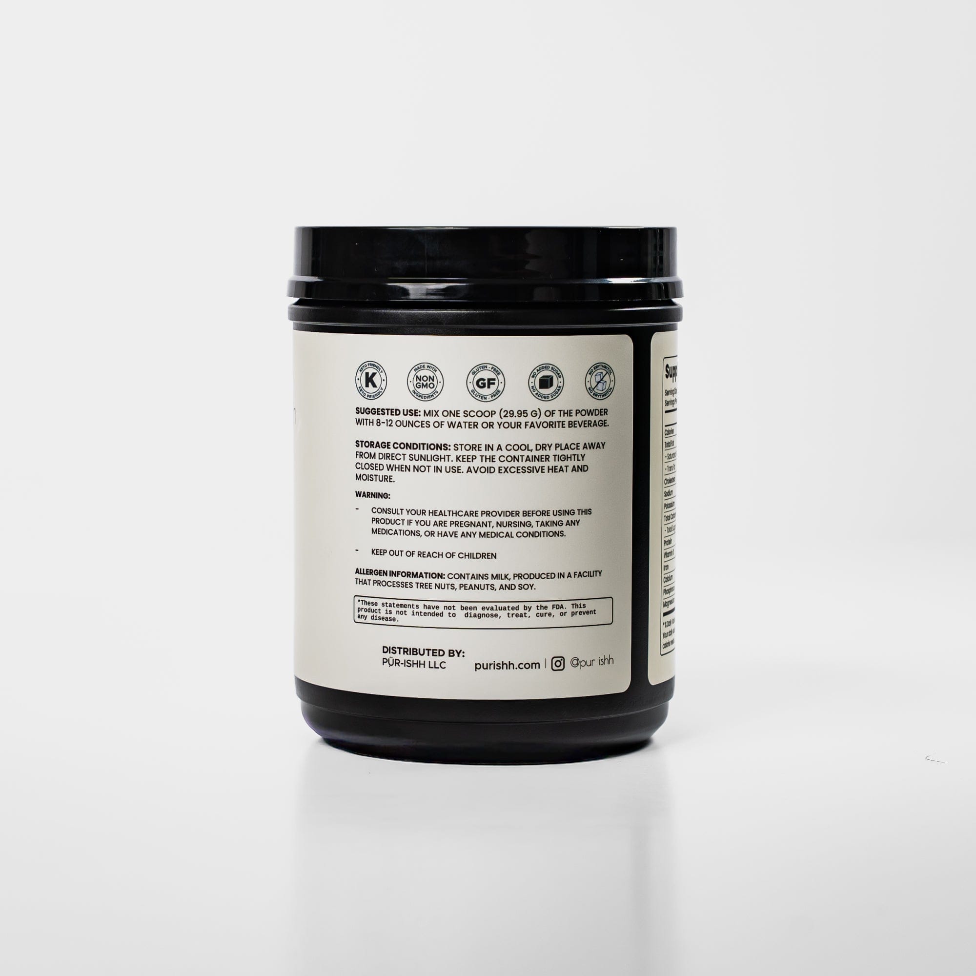 PÜR-ISHH Regenerative Protein Powder