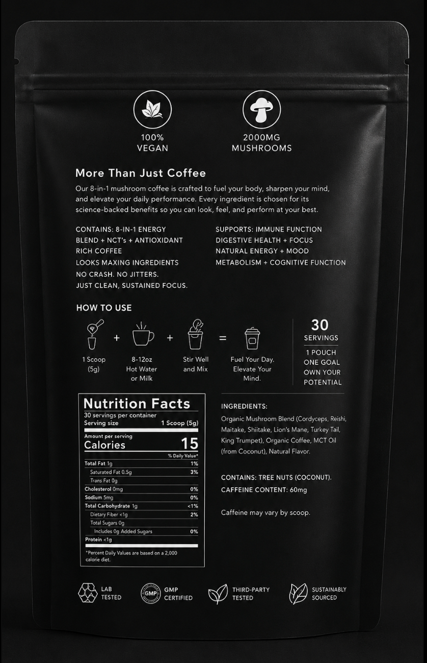 Halo Effect - Mushroom Coffee