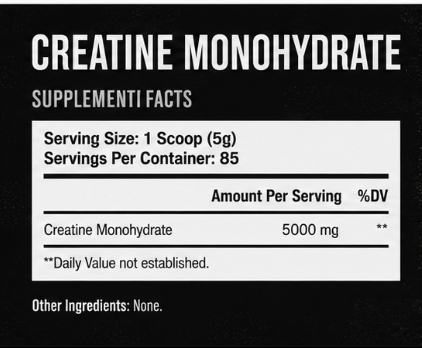 Chad Fuel - Creatine Monohydrate